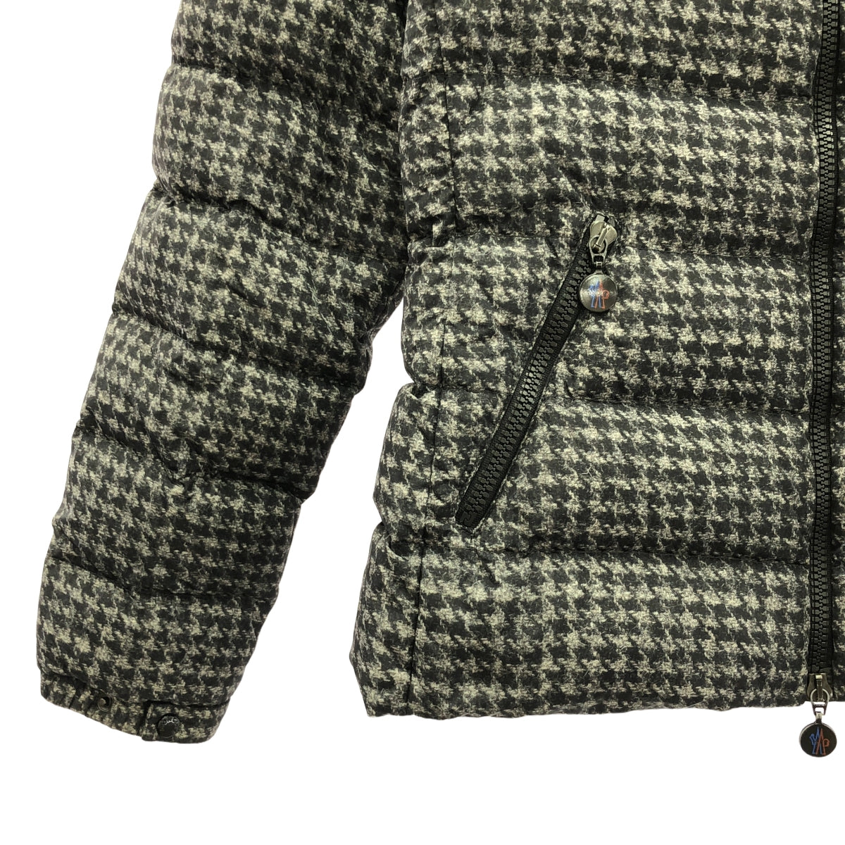 MONCLER / モンクレール | BADY 青山店限定 千鳥格子 ダウンジャケット | 1 | グレー | レディース