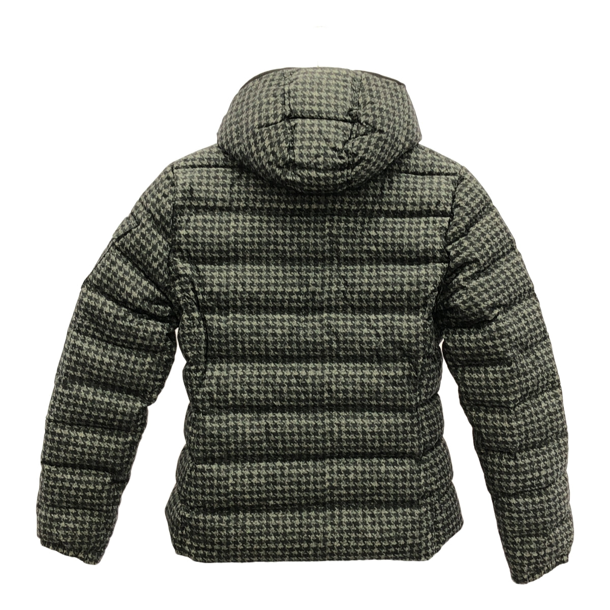 MONCLER / モンクレール | BADY 青山店限定 千鳥格子 ダウンジャケット | 1 | グレー | レディース