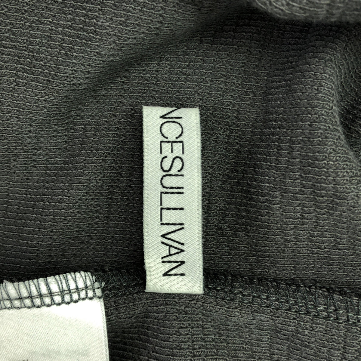 【美品】  JOHN LAWRENCE SULLIVAN / ジョンローレンスサリバン | 2024SS | Uneven jersey zipped boat neck top ジップドボートネック ジャージー カットソー | S | グレー | メンズ