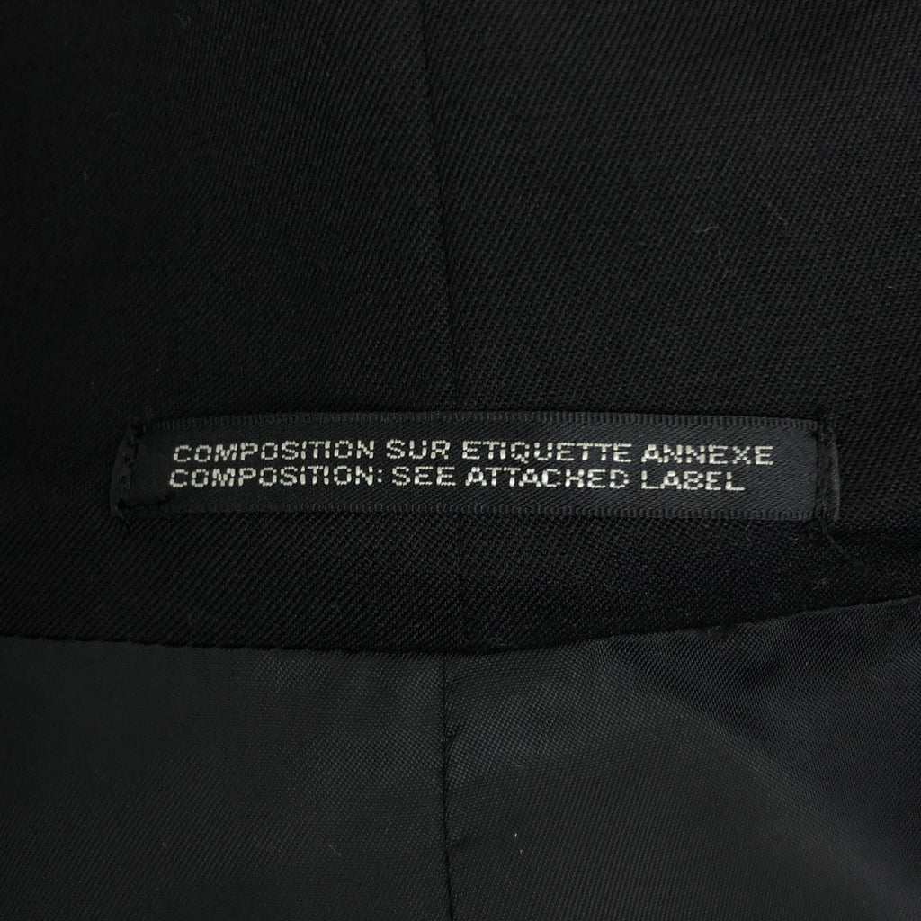 YOHJI YAMAMOTO POUR HOMME / ヨウジヤマモトプールオム | 2023AW | WOOL GABARDINE HOOD PEAK MODS COAT / ウールギャバジン オーバー モッズコート フーディ / 総裏地 | 2 | メンズ