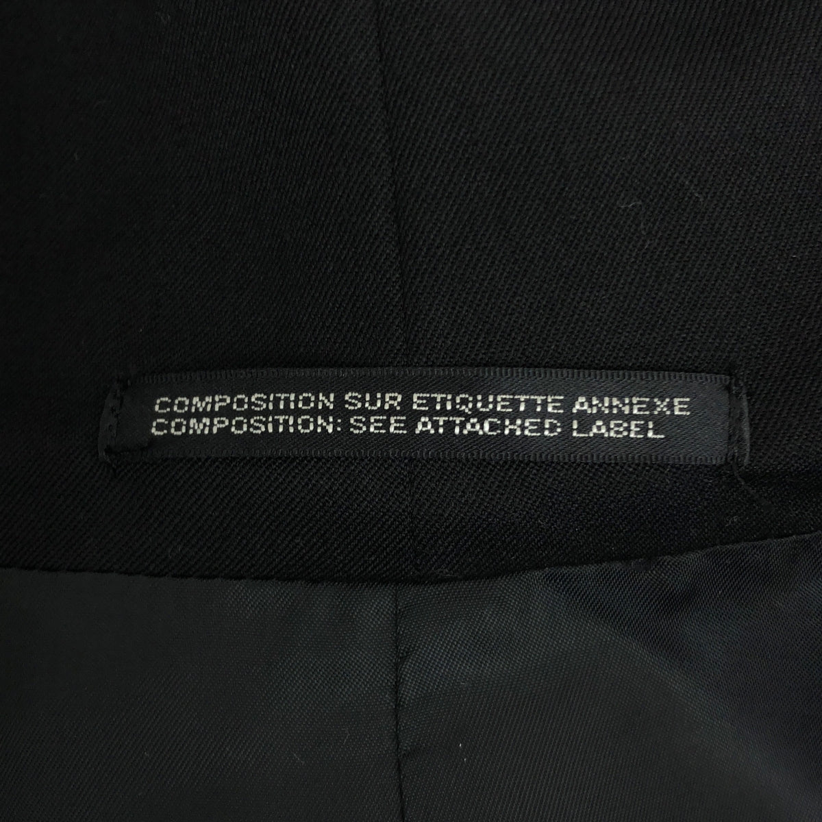 YOHJI YAMAMOTO POUR HOMME / ヨウジヤマモトプールオム | 2023AW | WOOL GABARDINE HOOD PEAK MODS COAT / ウールギャバジン オーバー モッズコート フーディ / 総裏地 | 2 | メンズ