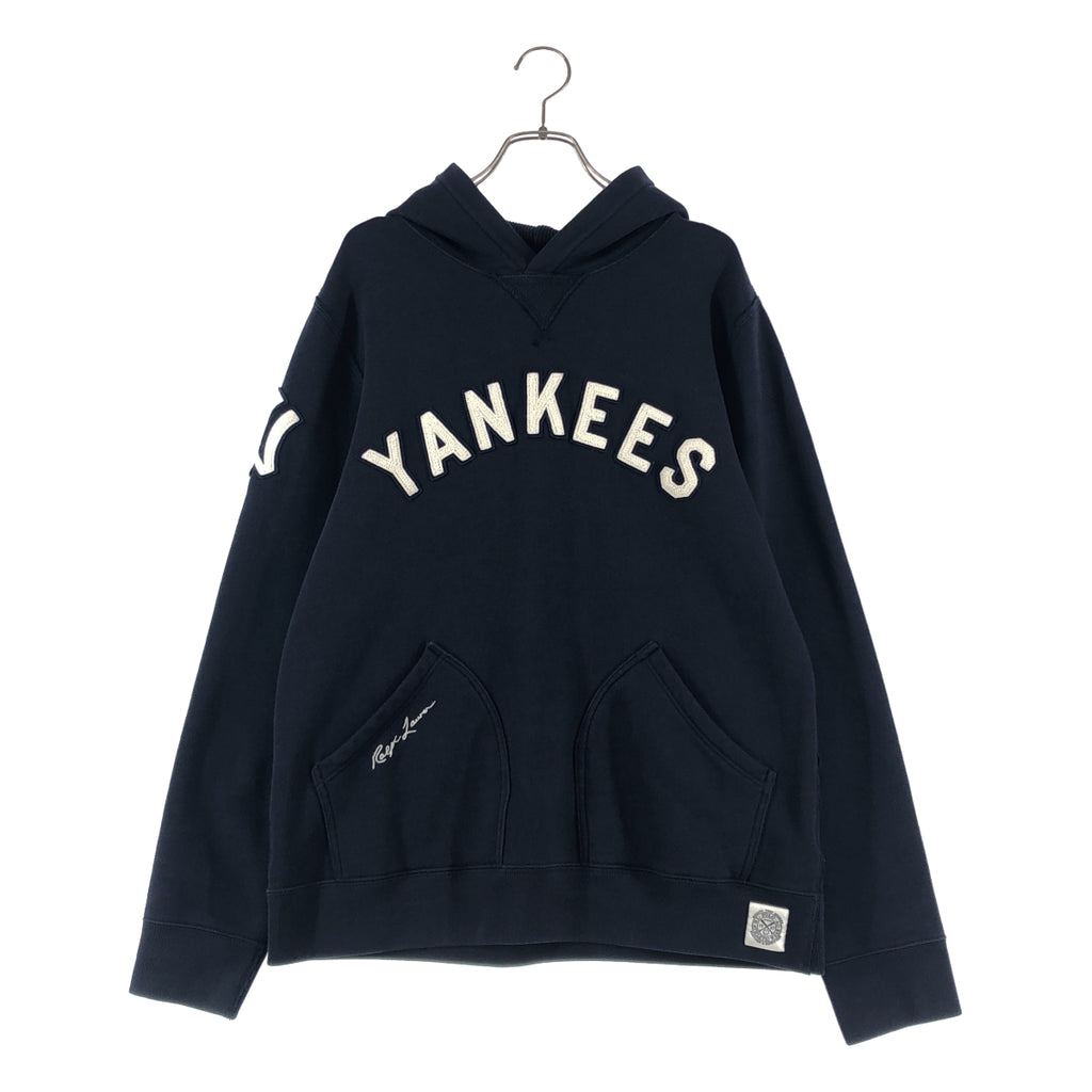 POLO RALPH LAUREN / ポロラルフローレン | Yankees Cooperstown Collection ロゴ フーデッド トレーナー | XL | メンズ