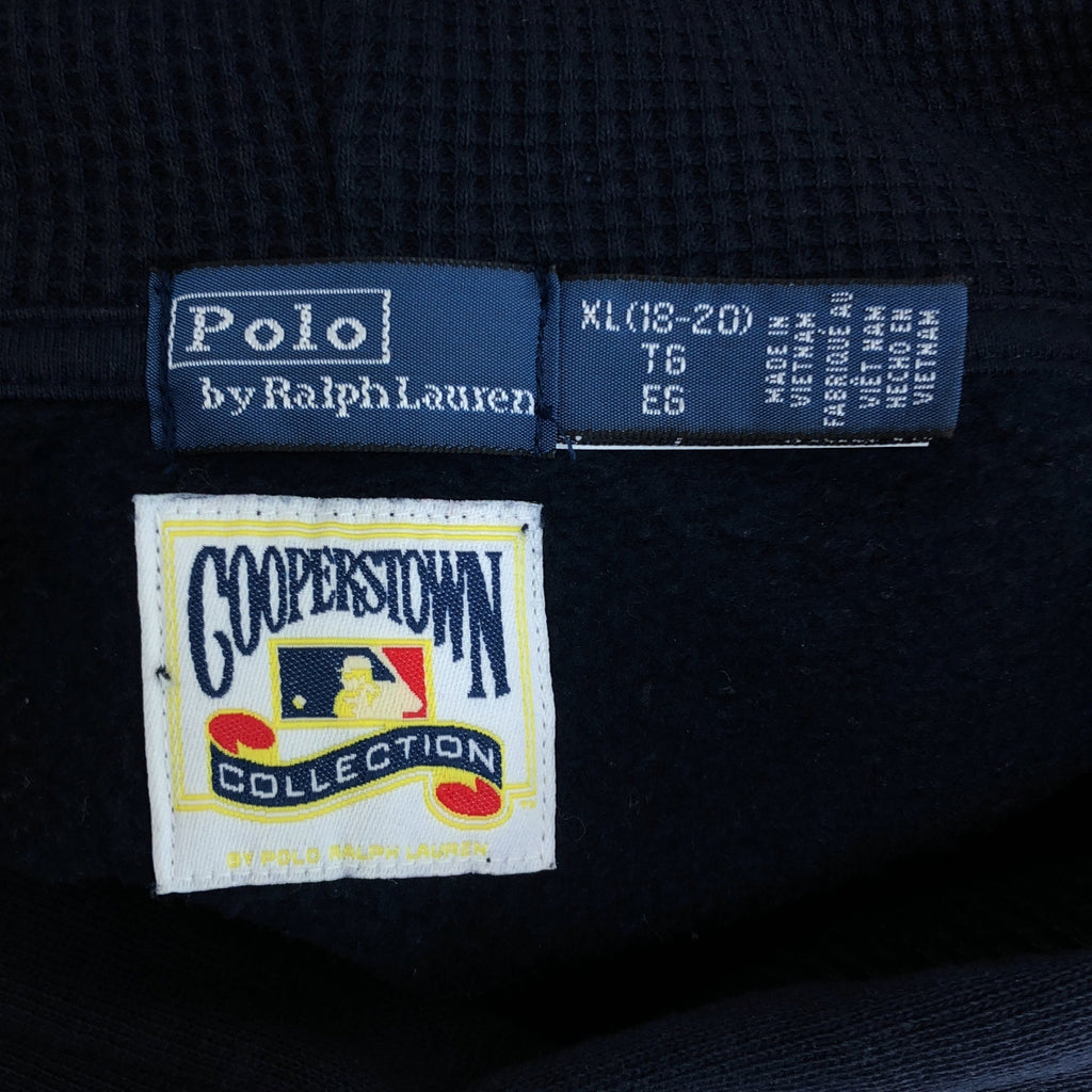 POLO RALPH LAUREN / ポロラルフローレン | Yankees Cooperstown Collection ロゴ フーデッド トレーナー | XL | メンズ