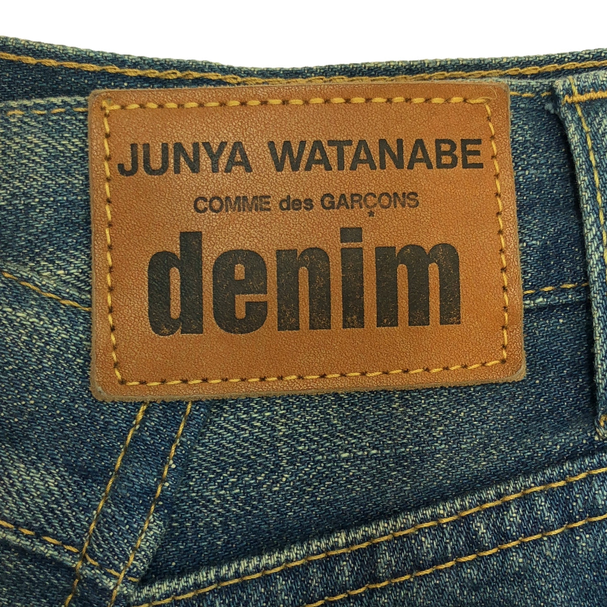 JUNYA WATANABE COMME des GARCONS / ジュンヤワタナベ | 2014AW | タータンチェック デニムスカート | XS | マルチカラー | レディース