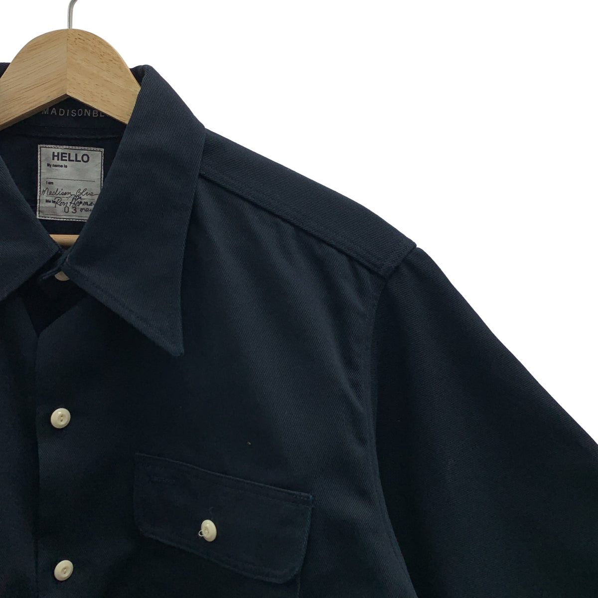 MADISON BLUE / マディソンブルー | × Ron Herman ロンハーマン別注 HAMPTON Short Sleeve Shirt ハンプトン 半袖シャツ | 3 | メンズ