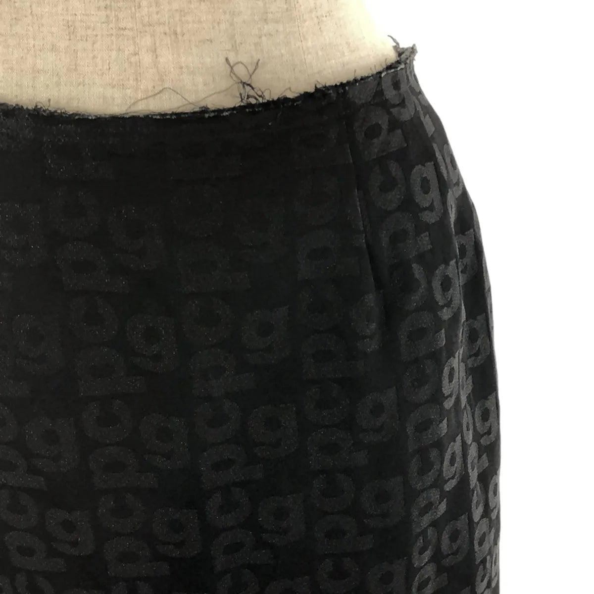 [品相良好] COMME des GARCONS | 2020春夏 |奧蘭多 cdg 標誌長裙 | XS |黑色 |女性的