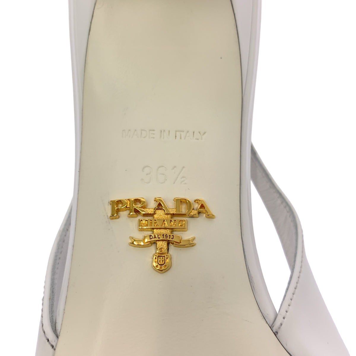 PRADA / プラダ | Modellerie リボン スリングバック パンプス | 36 1/2 | レディース