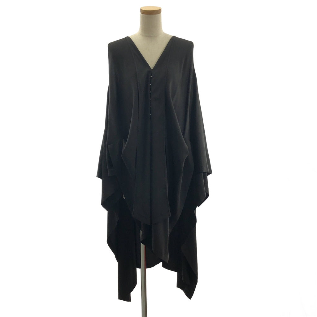 Yohji Yamamoto FEMME / ヨウジヤマモトファム | 2016SS | フック 変形 ロング ジレ ロング ワンピース | 1 | レディース