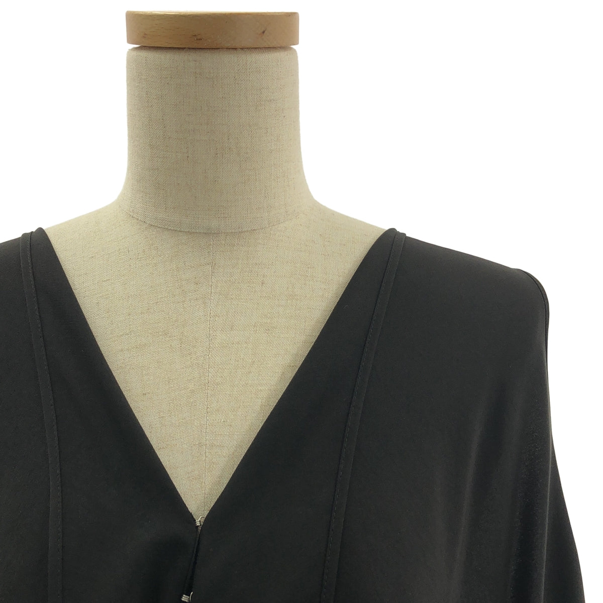 Yohji Yamamoto FEMME / ヨウジヤマモトファム | 2016SS | フック 変形 ロング ジレ ロング ワンピース | 1 | レディース