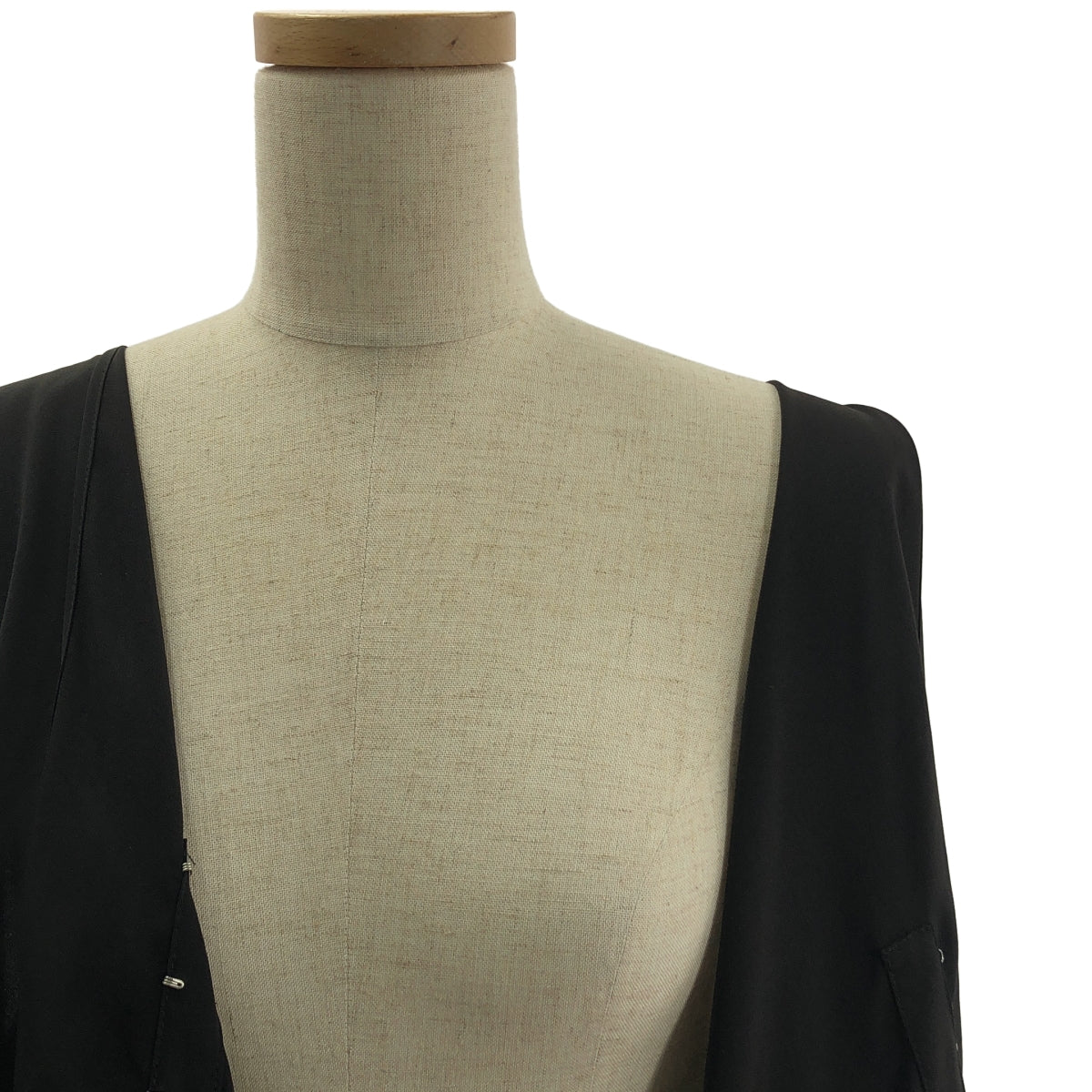 Yohji Yamamoto FEMME / ヨウジヤマモトファム | 2016SS | フック 変形 ロング ジレ ロング ワンピース | 1 | レディース