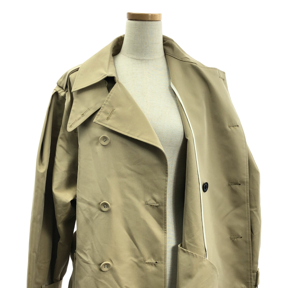 Mannequins JAPON | Cocoon 防水風衣 | 米色 | 女款