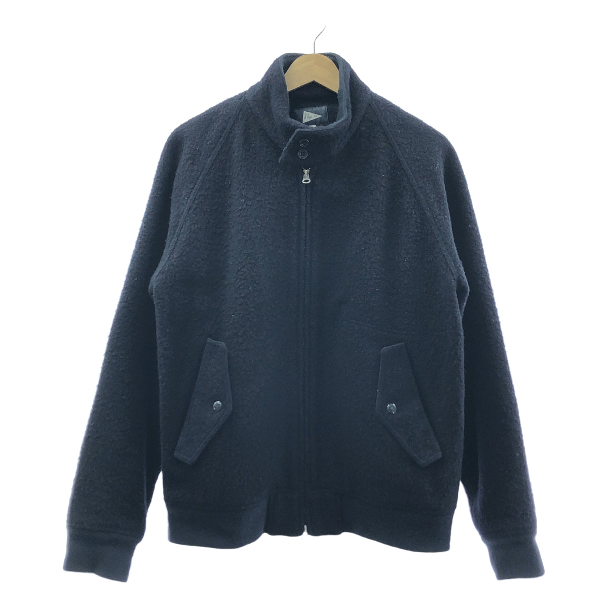 Pilgrim Surf+Supply / 알약 그림 서프+서플라이 | Bomber Jacket 압축 울 봄버 재킷 | M | 네이비 |