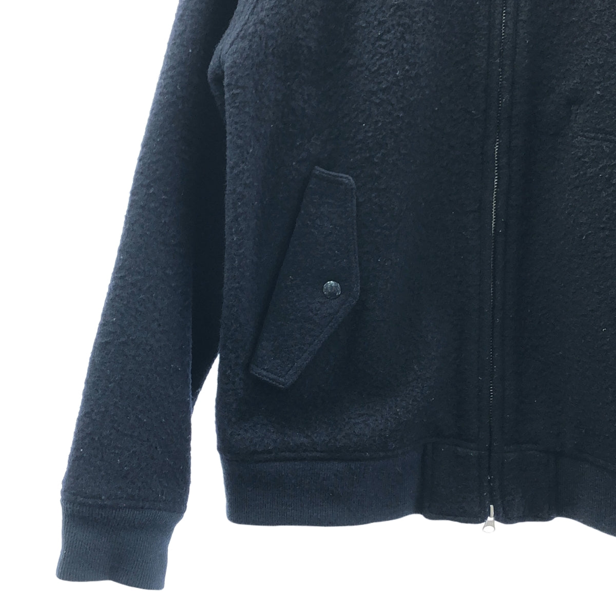 Pilgrim Surf+Supply / 알약 그림 서프+서플라이 | Bomber Jacket 압축 울 봄버 재킷 | M | 네이비 |