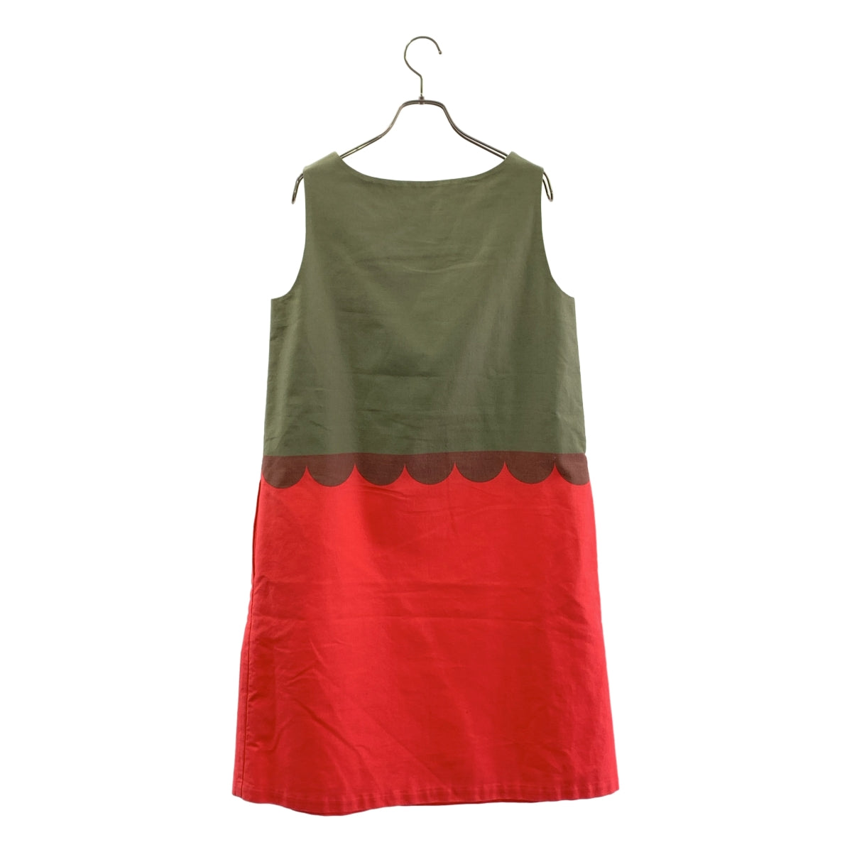 marimekko / 마리 메코 | 포켓이있는 민소매 원피스 / 안감 포함 | 38 | 여성