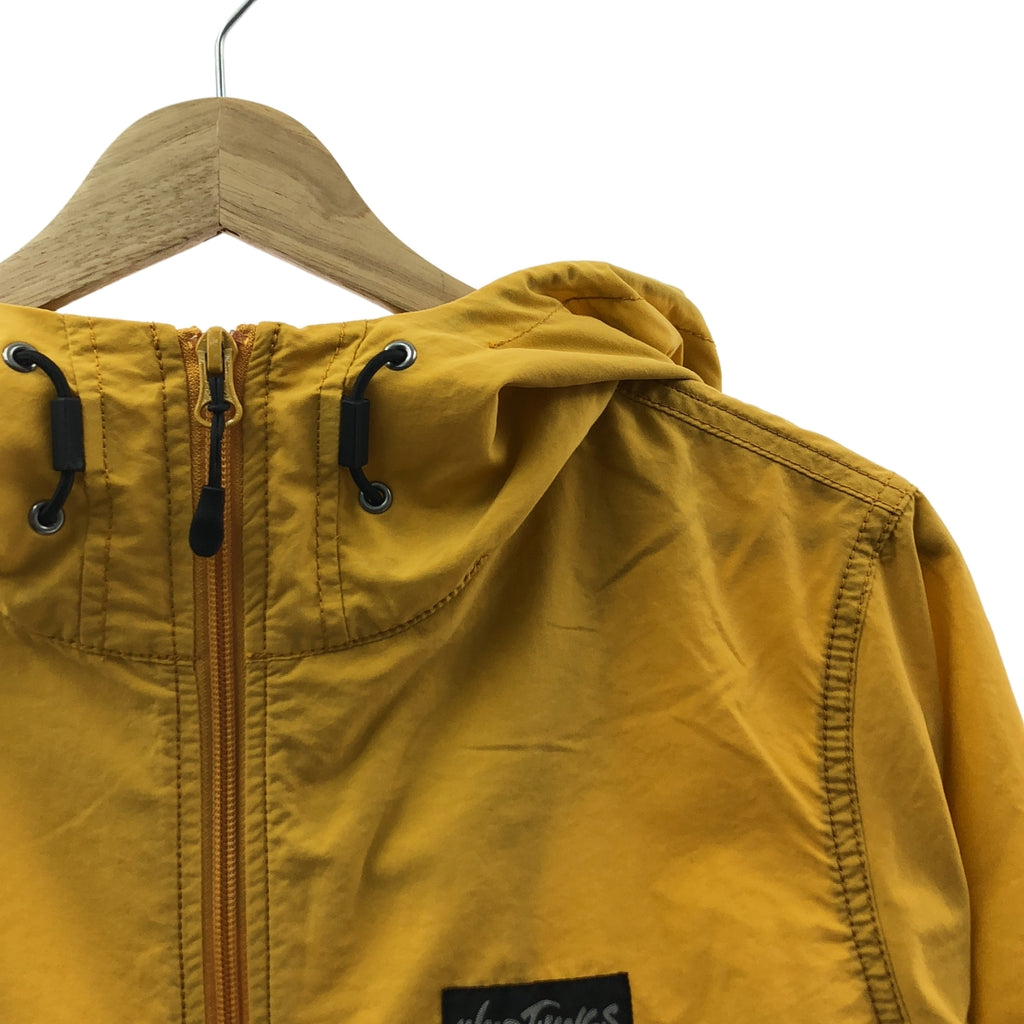 WILD THINGS / ワイルドシングス | HOODED JACKET / 撥水ナイロンジャケット フーディ | S | マスタード系 | メンズ