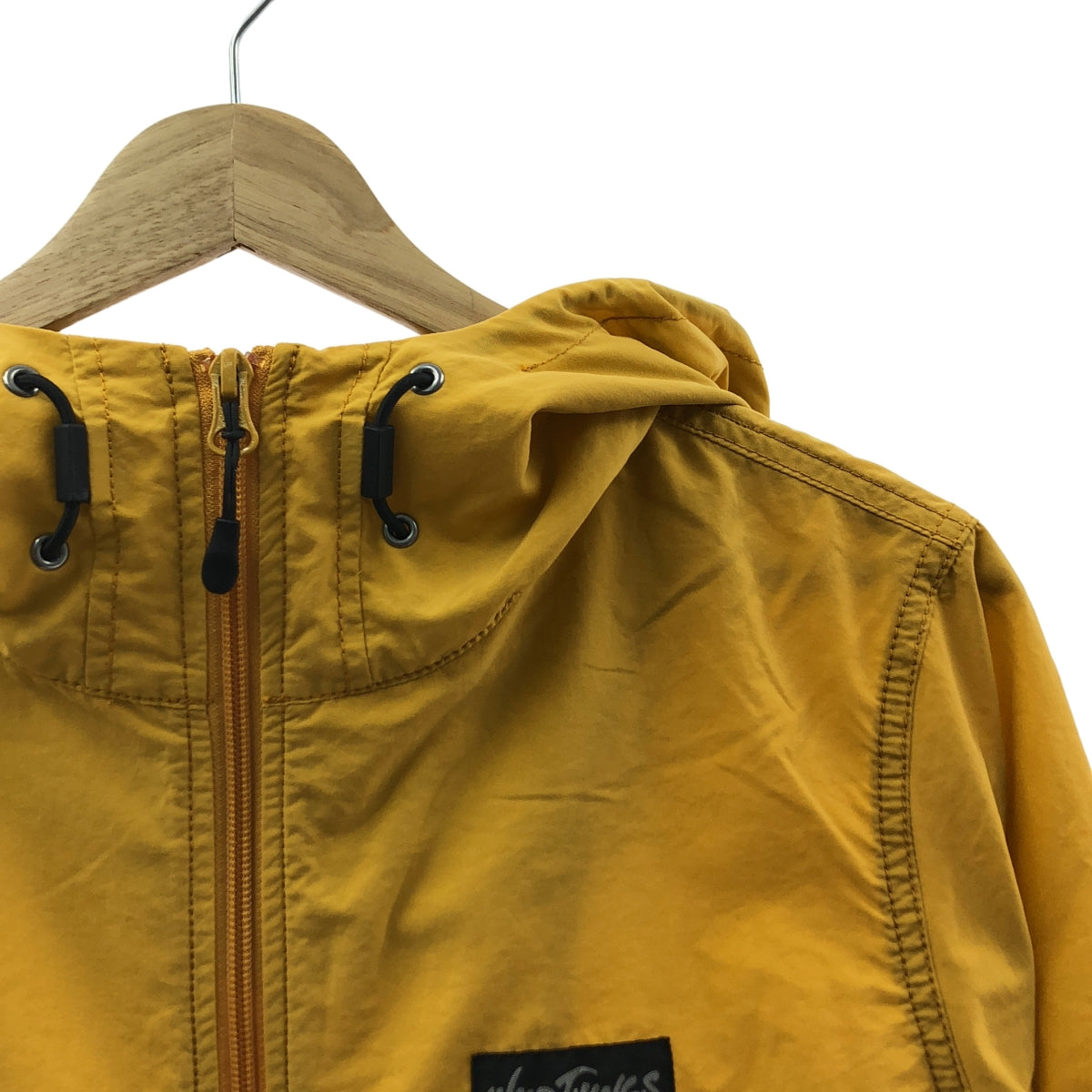 WILD THINGS / 와일드 싱스 | HOODED JACKET / 발수 나일론 재킷 후디 | S | 겨자 시스템 | 남성