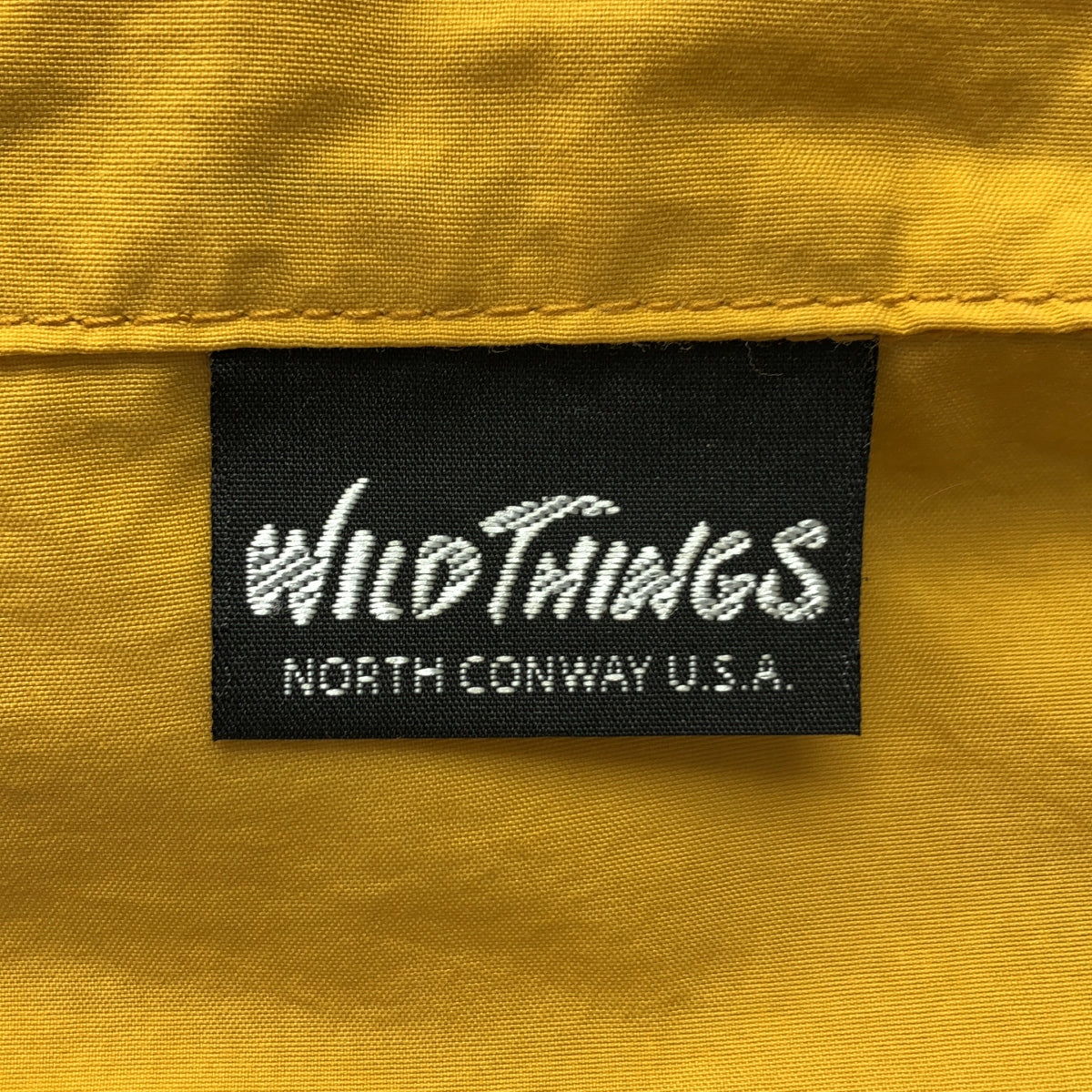 WILD THINGS / ワイルドシングス | HOODED JACKET / 撥水ナイロンジャケット フーディ | S | マスタード系 | メンズ