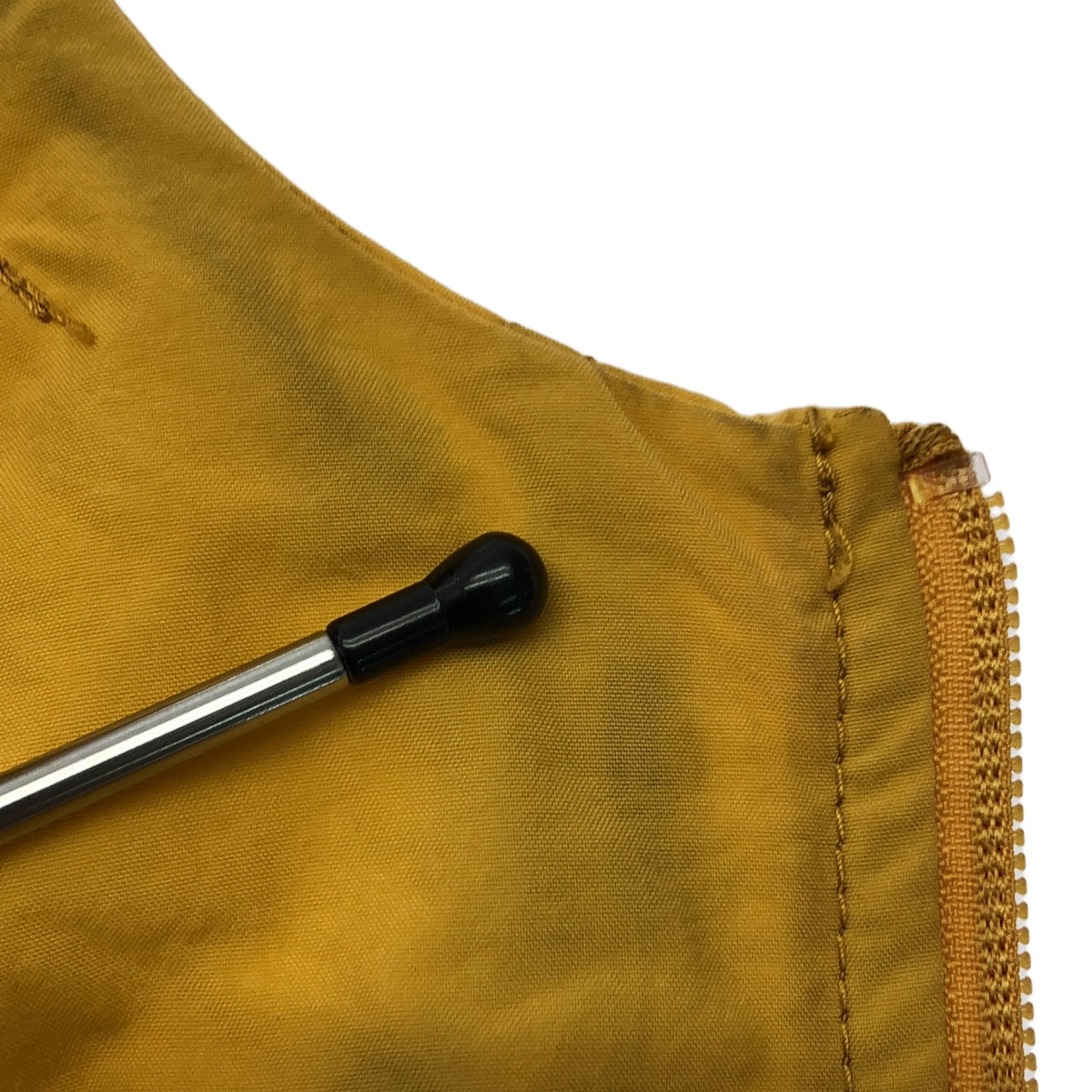 WILD THINGS / ワイルドシングス | HOODED JACKET / 撥水ナイロンジャケット フーディ | S | マスタード系 | メンズ