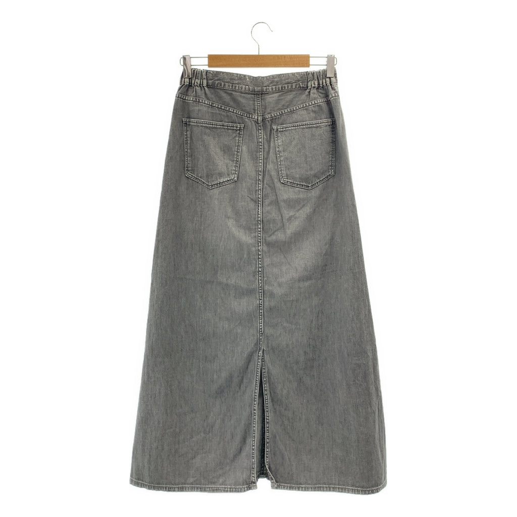 高腰 | 訂製懶人裙 | 黑色牛仔開衩裙 | 24碼 | 女款