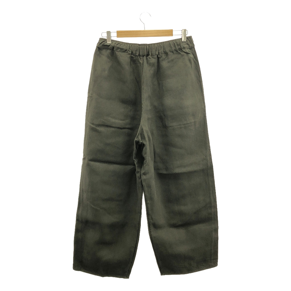 【美品】  Cristaseya / クリスタセヤ | WASHI PAPER MAROCCAN PYJAMA PANTS 和紙 モロッカンパジャマパンツ | L | カーキ | メンズ
