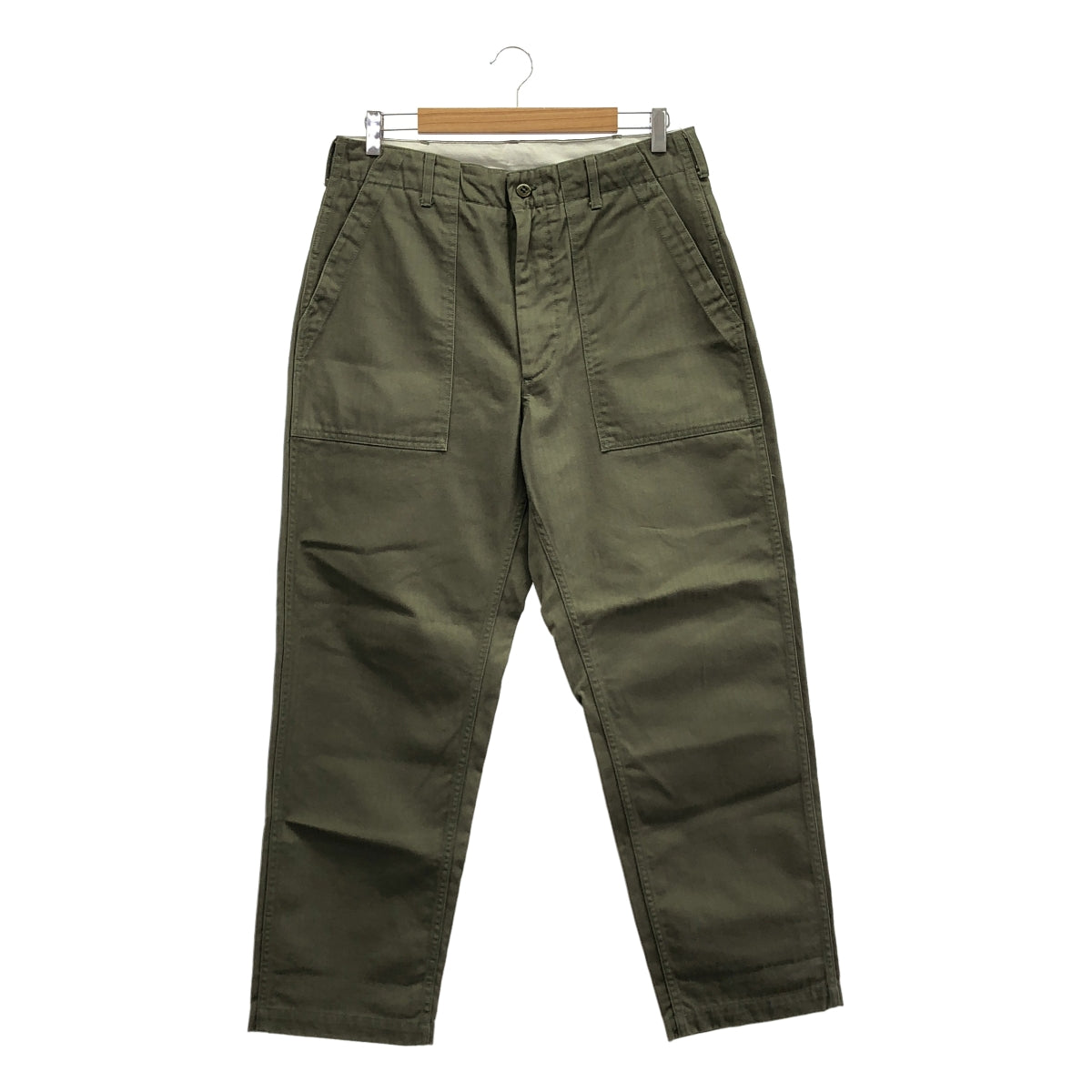 Engineered Garments / エンジニアドガーメンツ | FATIGUE PANT COTTON HERRINGBONE ファティーグパンツ コットン ヘリンボーン | S |
