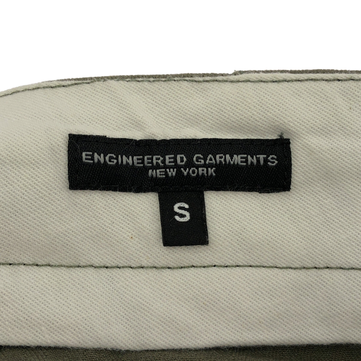 Engineered Garments / 엔지니어드 가멘츠 | FATIGUE PANT COTTON HERRINGBONE 파티그 팬츠 코튼 헤링본 | S |