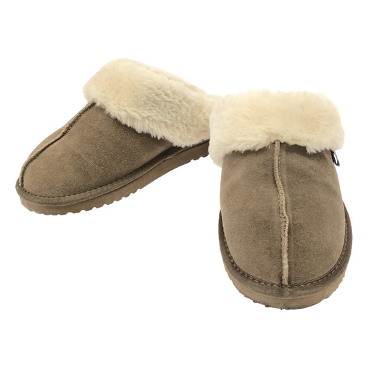 Rockfish Weatherwear | Shearling Leather Boa Slip-on Shoes | UK4.5 | Women's