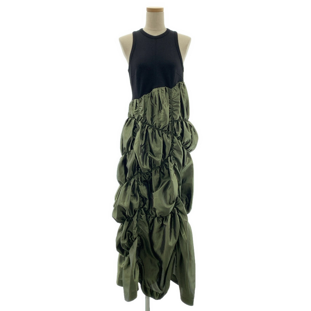 OMMO / オーエムエムオー | IRREGULAR SHIRRING TANK OP イレギュラー シャーリング タンクトップ ワンピース | 38 | レディース