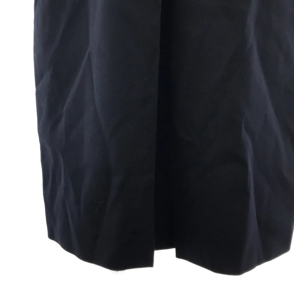 [新] mina perhonen | 2023秋冬 | stille 羊毛 V 領連身裙 | 42 |海軍 |女性的