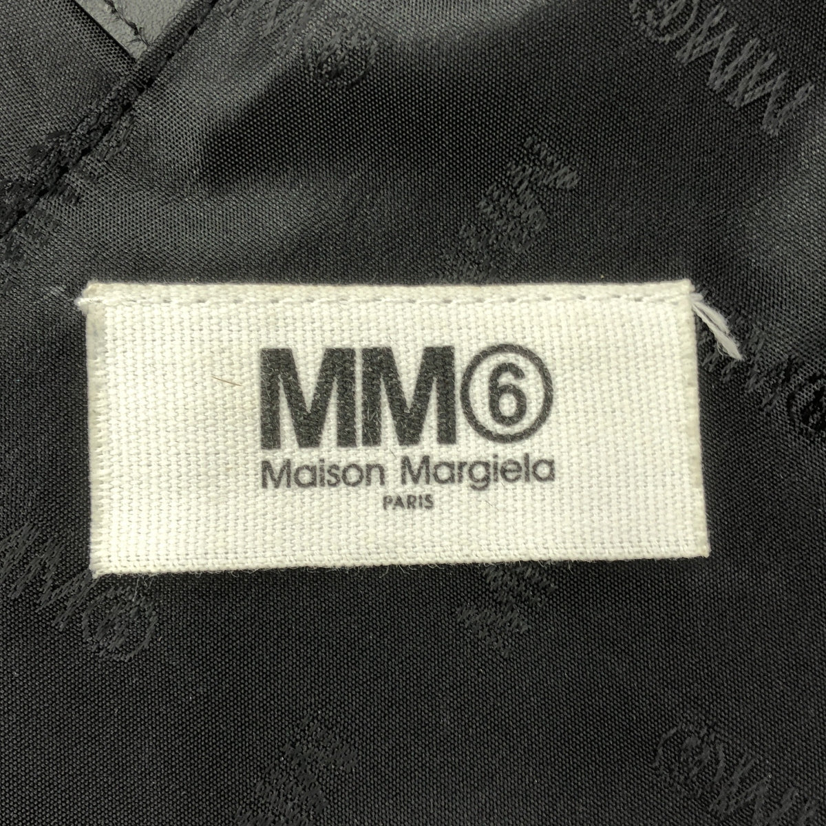 MM6 Maison Margiela / エムエムシックスメゾンマルジェラ | 2022AW | Japanese  / ジャパニーズ ハンドバッグ / ロゴ総裏地 | UNI | レディース