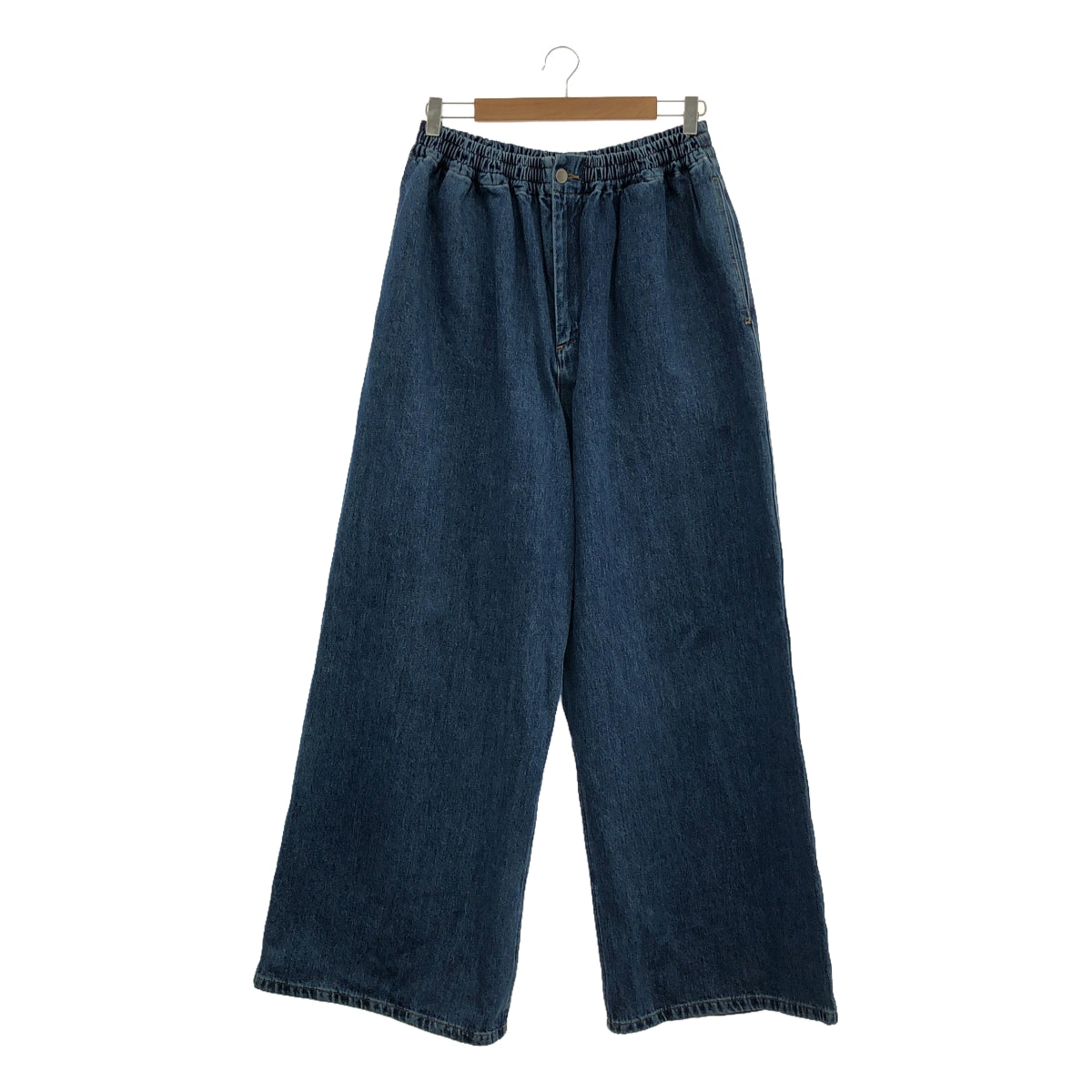 HED MAYNER / ヘドメイナー | 2023AW | × Desigual. デジグアル THE NEW CANADIAN TUXEDO PANTS ドローストリング デニム イージー ワイドパンツ | S | メンズ