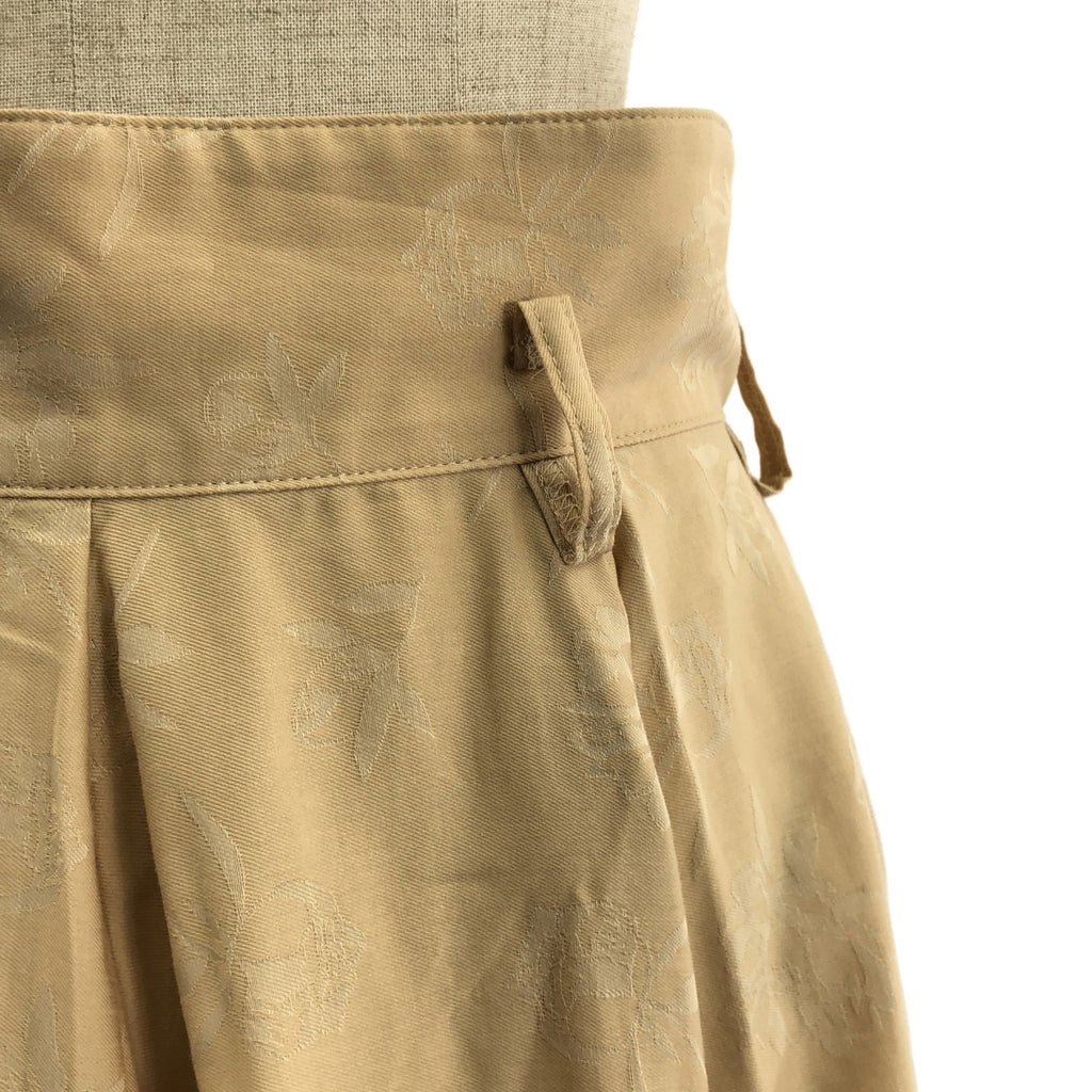 foufou / 푸후 | 2022SS | 하나타바 #03 芍薬 자가드 롱 플레어 스커트 | 0 |