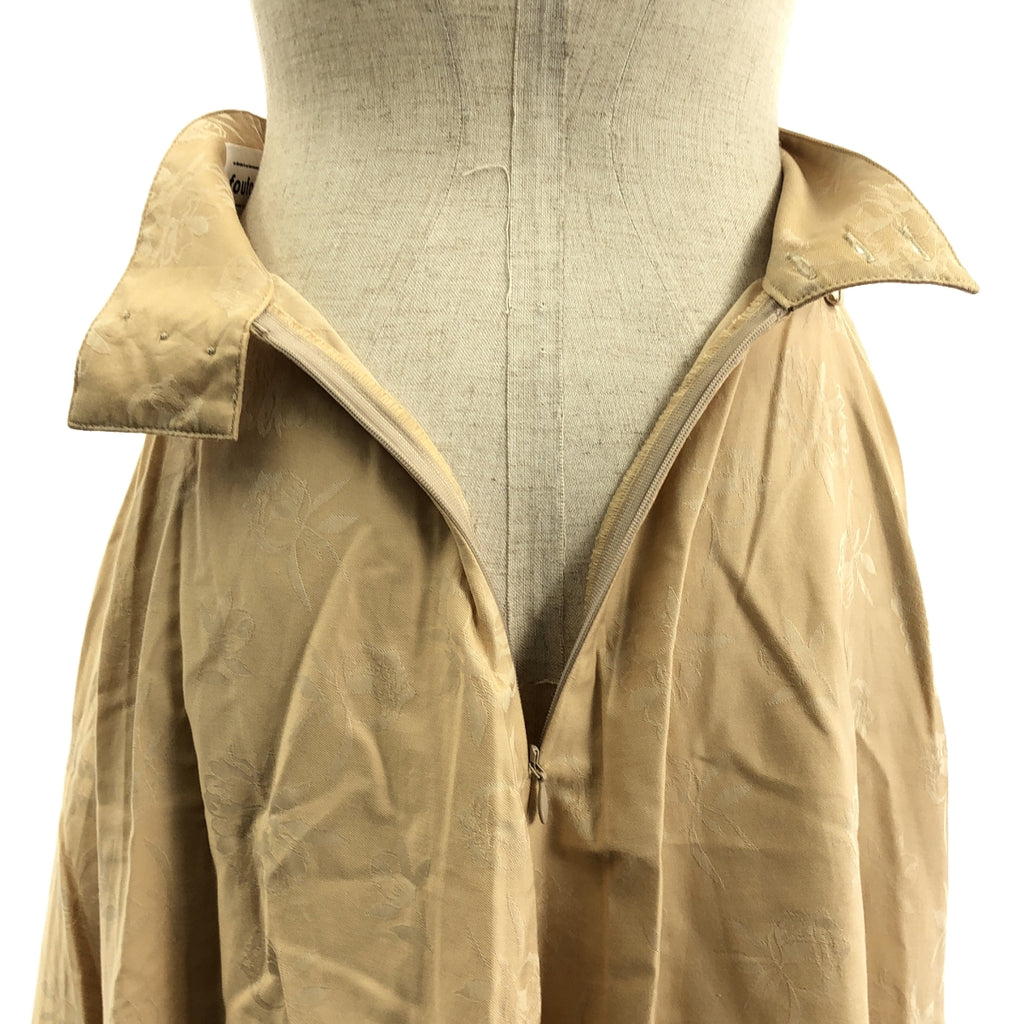 foufou / 푸후 | 2022SS | 하나타바 #03 芍薬 자가드 롱 플레어 스커트 | 0 |