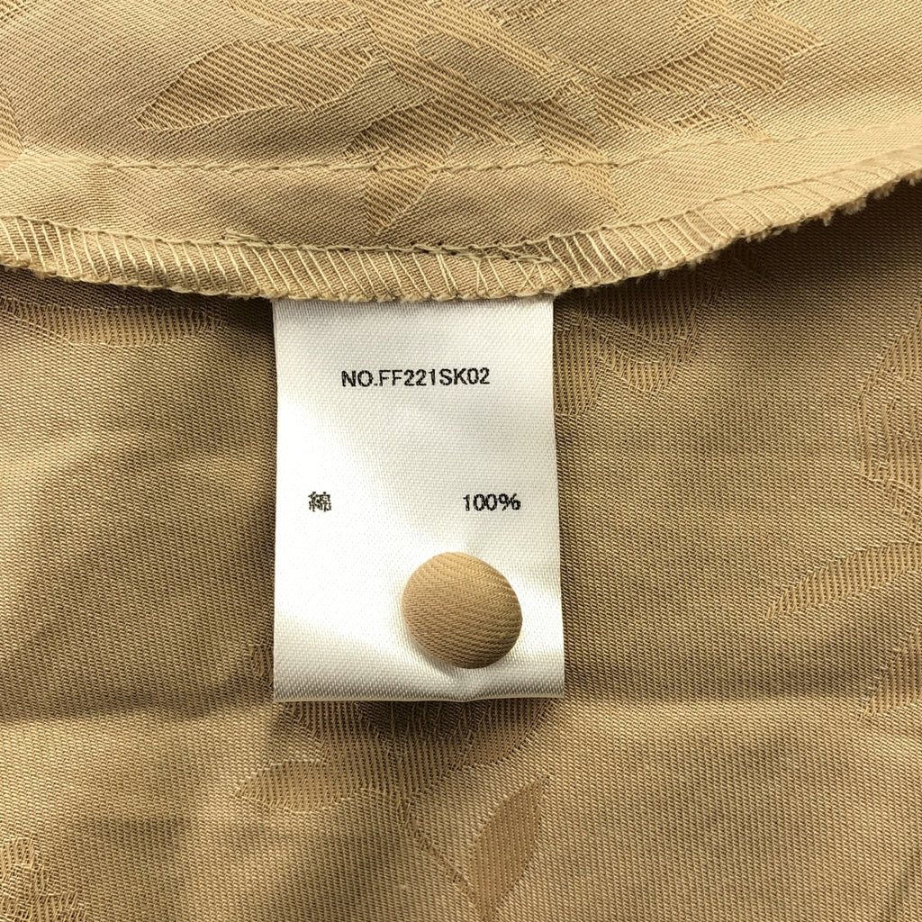 foufou / 푸후 | 2022SS | 하나타바 #03 芍薬 자가드 롱 플레어 스커트 | 0 |