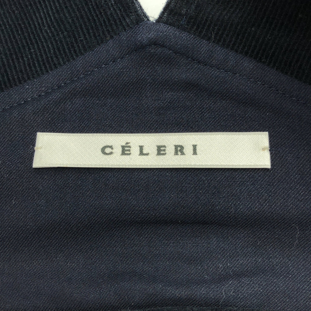 CELERI / セルリ | Deuxieme Classe 取扱い コーデュロイサロペット | 36 | ネイビー | レディース