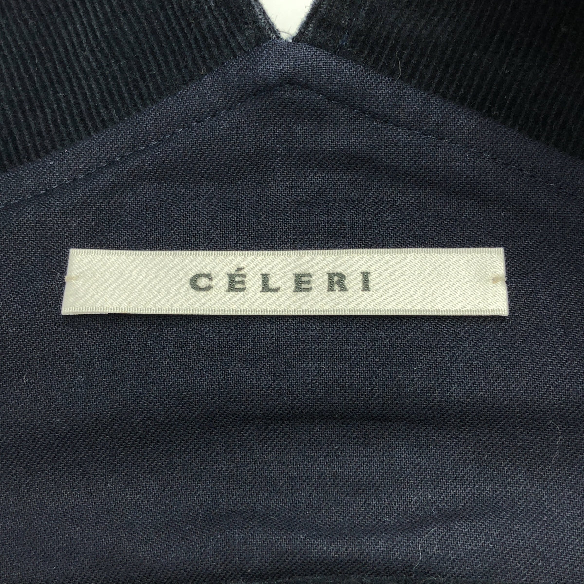 CELERI / セルリ | Deuxieme Classe 取扱い コーデュロイサロペット | 36 | ネイビー | レディース