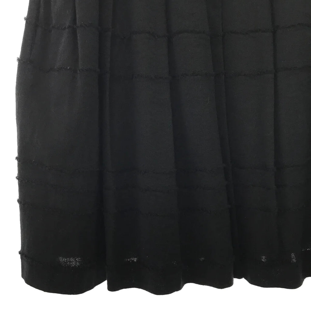 FOR flowers of romance / フォー フラワーズ オブ ロマンス | プリーツ切替 ノースリーブワンピース | ブラック | レディース