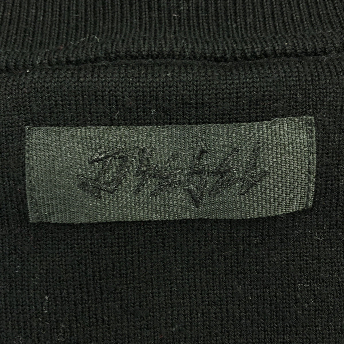 DIESEL / ディーゼル | チェーン装飾 カットアウト リブ ロング ニット セーター | M | ブラック | メンズ