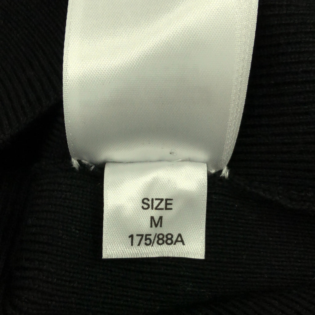 DIESEL / ディーゼル | チェーン装飾 カットアウト リブ ロング ニット セーター | M | ブラック | メンズ