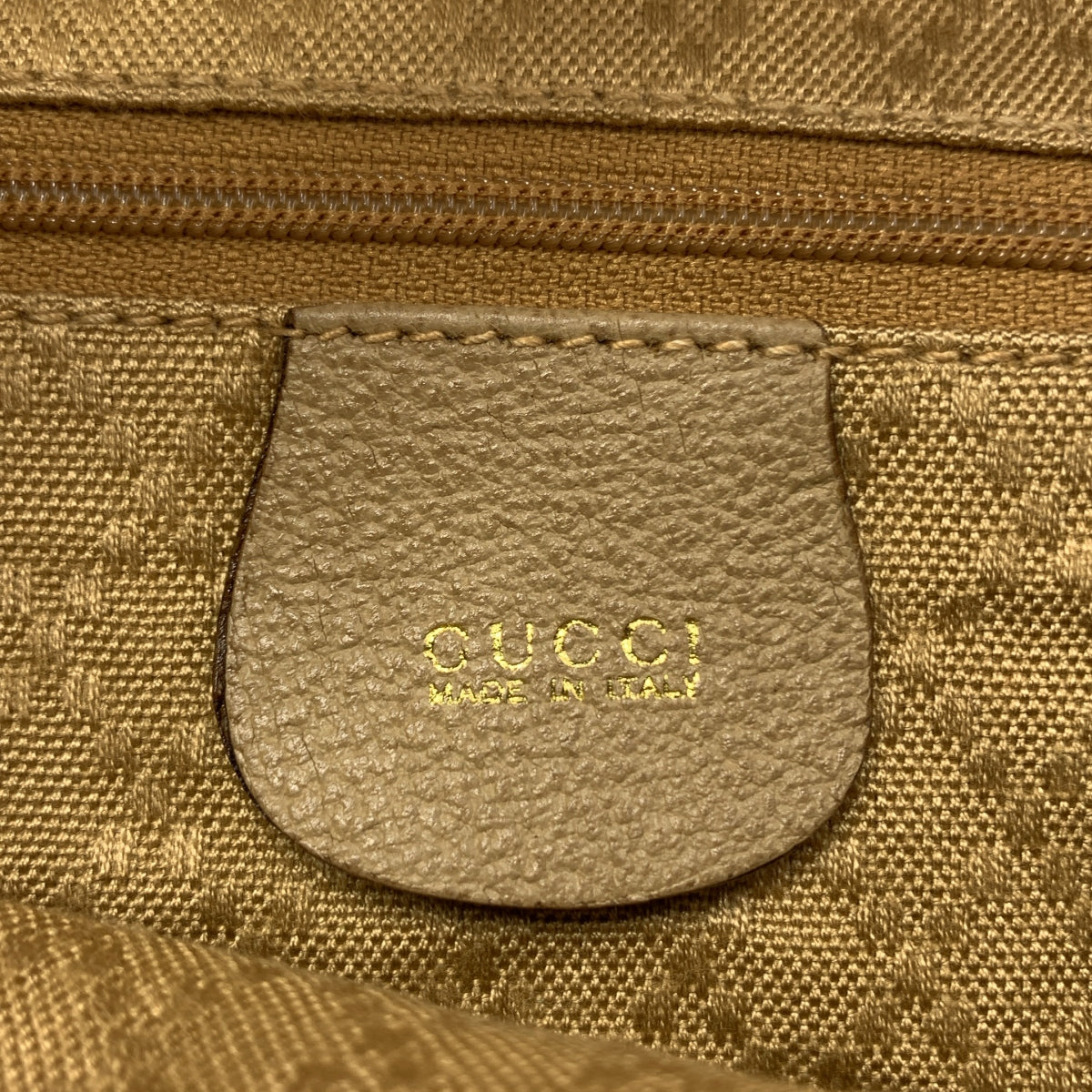 GUCCI / グッチ | バンブー スエード リュック | ベージュ | レディース