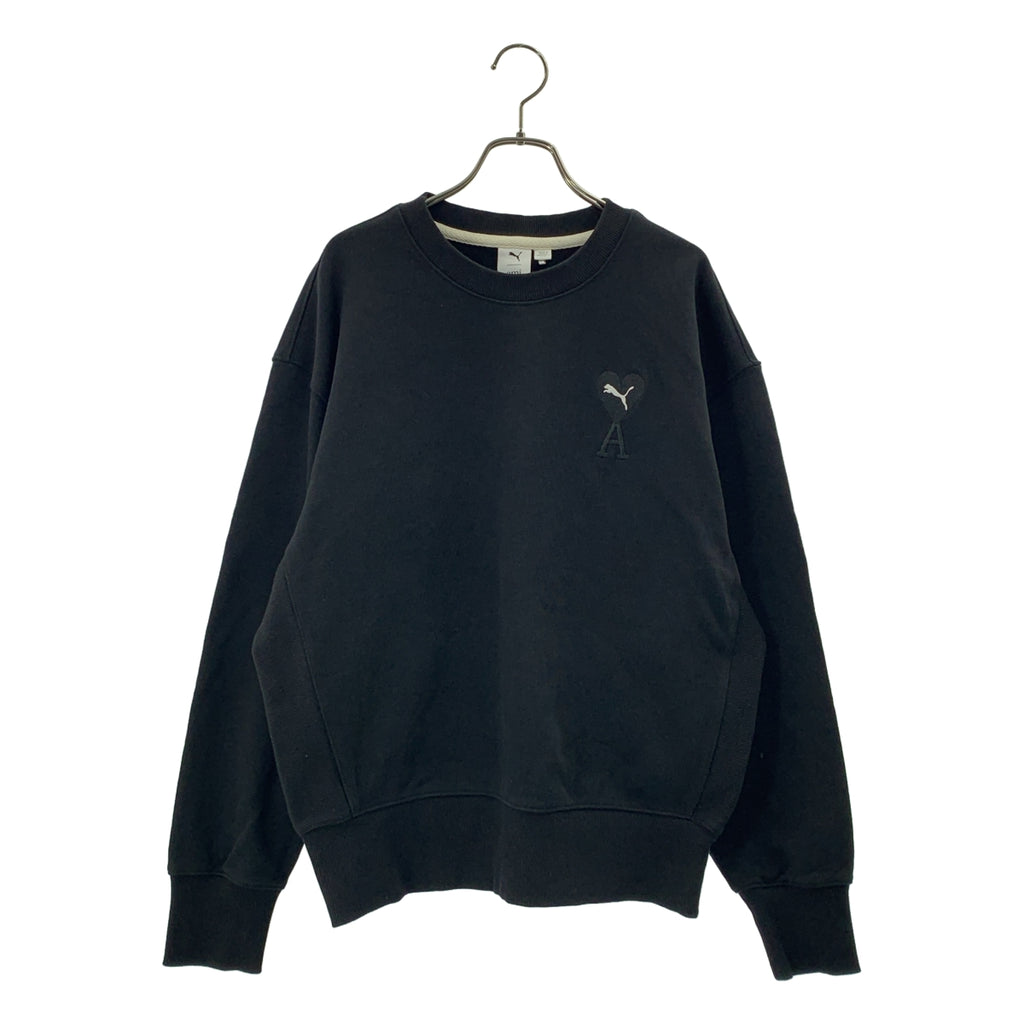 AMI Alexandre Mattiussi / アミ・アレクサンドルマテュッシ | × PUMA ハートロゴ クルーネック トレーナー | M | メンズ