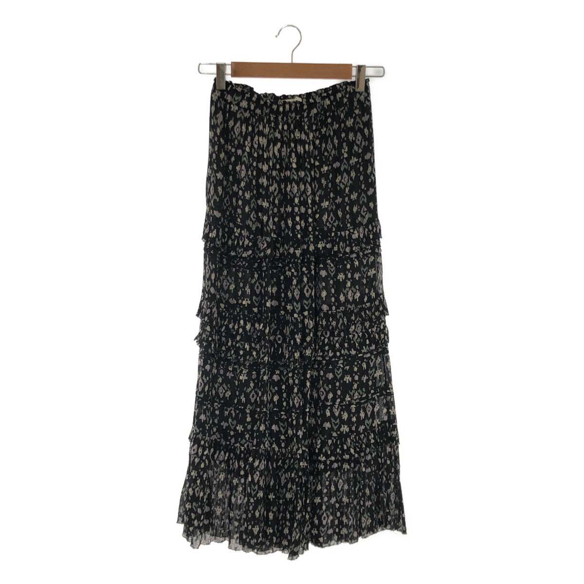 [狀況良好] ISABEL MARANT ETOILE | 2020春夏 |人造絲印花長裙 |尺寸 34 |多色 |女性的