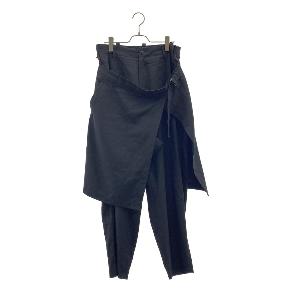 YOHJI YAMAMOTO POUR HOMME / ヨウジヤマモトプールオム | 2017AW | ウールギャバジン デタッチャブル ラップパンツ | 3 | メンズ