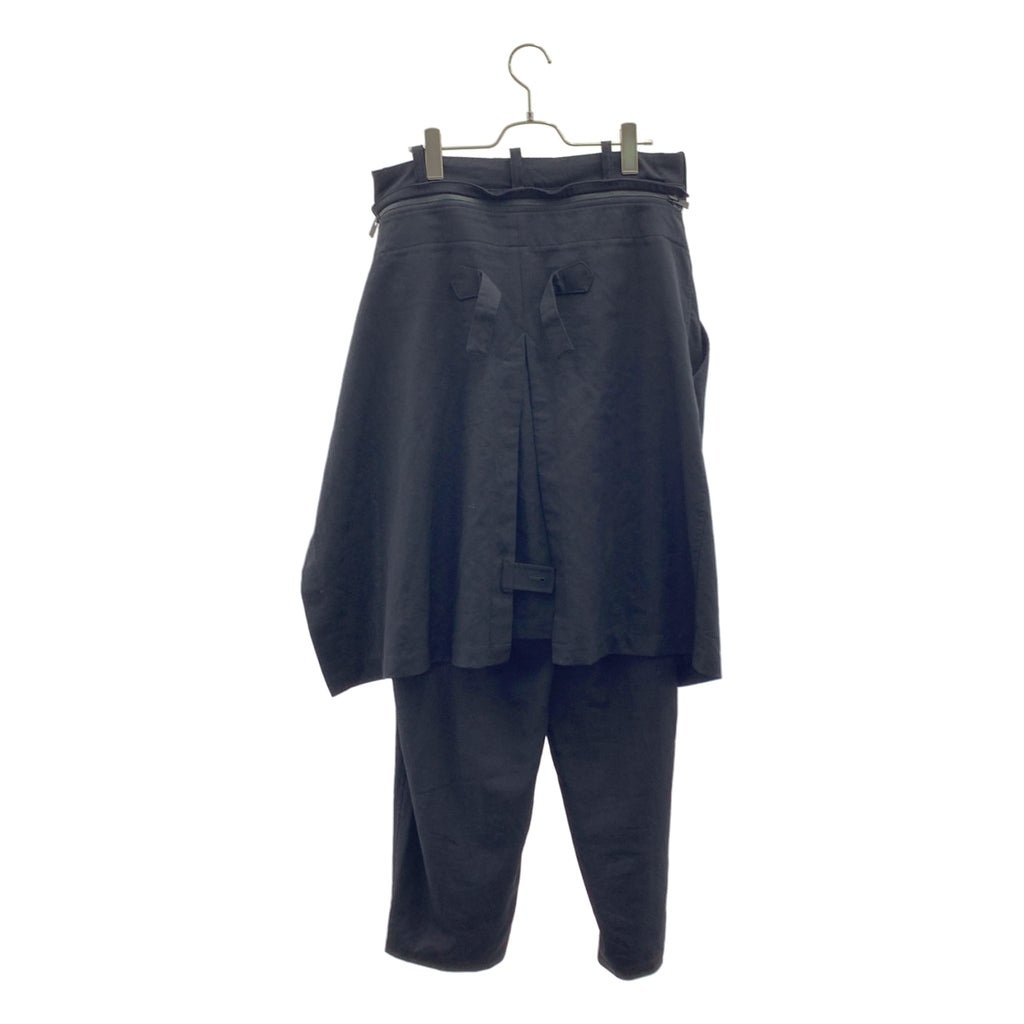 YOHJI YAMAMOTO POUR HOMME / ヨウジヤマモトプールオム | 2017AW | ウールギャバジン デタッチャブル ラップパンツ | 3 | メンズ