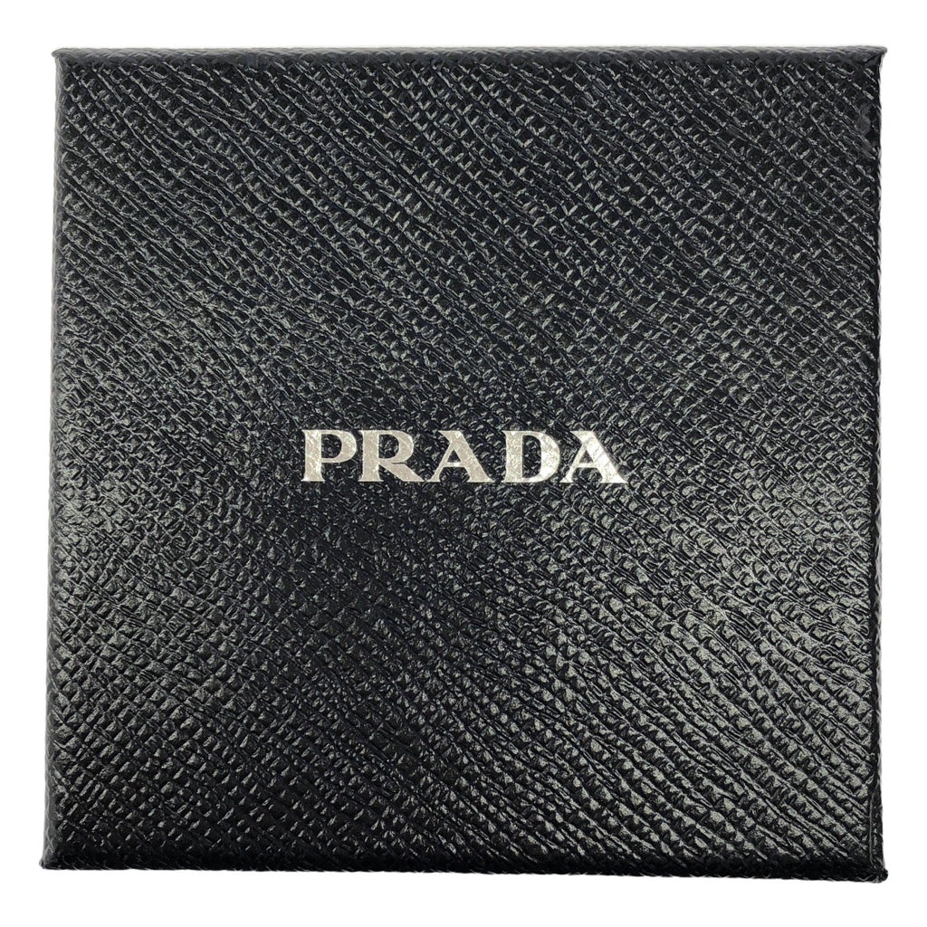 [狀況良好] PRADA |花朵裝飾標誌皮革手鍊 |多色 |女性的