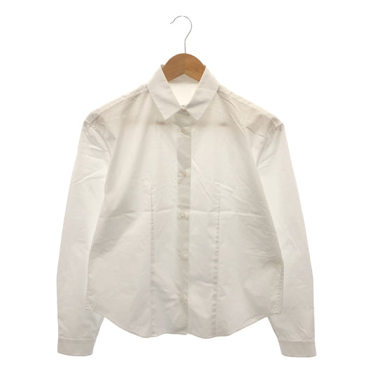 [Good Condition] THE ROW | Cotton Long Sleeve Shirt | 0 | White | Women's