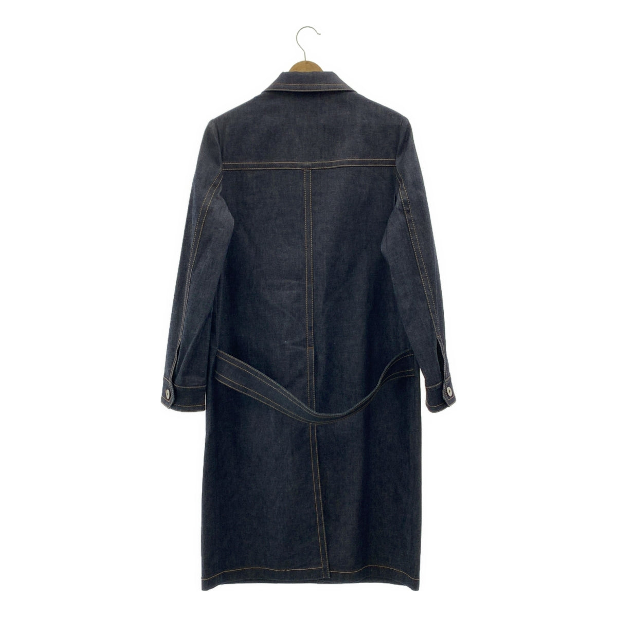 PRADA / プラダ | 2018AW | デニム ステンカラーコート | 40S |