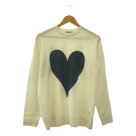 WRAPINKNOT / Wrappin'knot | × COZ cashmere 100% / Cashmere heart crew neck knit | 0 | Women's