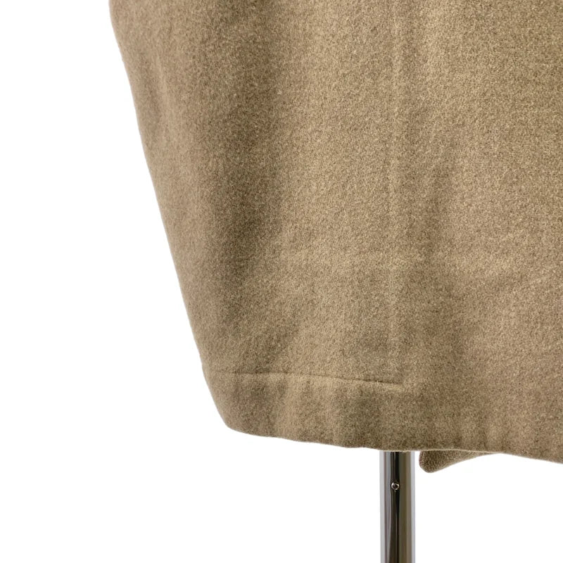 GALLEGO DESPORTES / ギャレゴデスポート | Deuxieme Classe 取扱い ウール ボタンレス ポケット付き シングル オーバーコート |