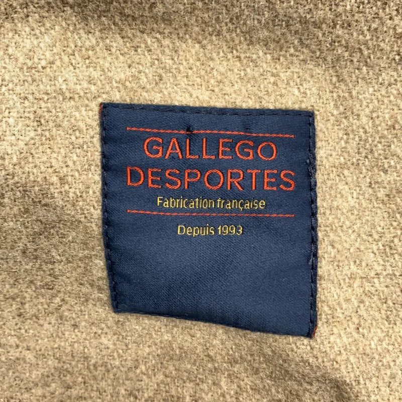GALLEGO DESPORTES / ギャレゴデスポート | Deuxieme Classe 取扱い ウール ボタンレス ポケット付き シングル オーバーコート |